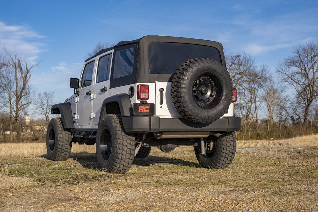 Rough Country Lift Kits 3.25 Inch Jeep Suspension Lift Kit w/V2 Shocks 07-18 Wrangler JK Unlimited Rough Country - Rough Country - 66970
