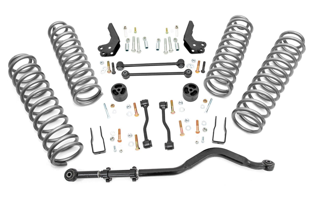 Rough Country Lift Kits 3.5 Inch Jeep Suspension Lift Kit Coil Springs No Shocks (2020 Gladiator) Rough Country - Rough Country - 60100
