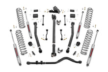Load image into Gallery viewer, Rough Country Lift Kits 3.5 Inch Jeep Suspension Lift Kit Preminum N3 Stage 2 Coils &amp; Adj. Control Arms 18-20 Wrangler JL-2 Door Rough Country - Rough Country - 62830