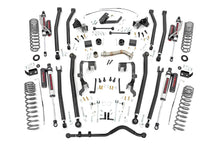 Load image into Gallery viewer, Rough Country Lift Kits 4.0 Inch Jeep Long Arm Suspension Lift Kit w/ Vertex Adjustable Reservoir Shocks 12-18 Wrangler JK 2-door Rough Country - Rough Country - 79150A