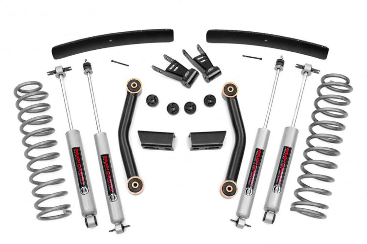 Rough Country Lift Kits 4.5 Inch Jeep Suspension Lift Kit 86-93 Comanche MJ 4WD Rough Country - Rough Country - 62630