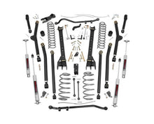 Load image into Gallery viewer, Rough Country Lift Kits 4 Inch Jeep Long Arm Suspension Lift Kit 97-06 Wrangler TJ Rough Country - Rough Country - 66330