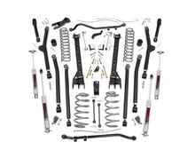 Load image into Gallery viewer, Rough Country Lift Kits 4 Inch Jeep Long Arm Suspension Lift Kit 97-06 Wrangler TJ Rough Country - Rough Country - 66330