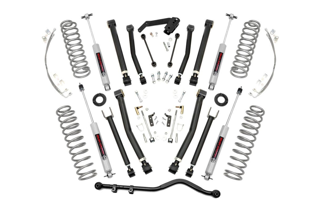 Rough Country Lift Kits 4 Inch Jeep X-Series Suspension Lift Kit 07-18 Wrangler JK Rough Country - Rough Country - 67330