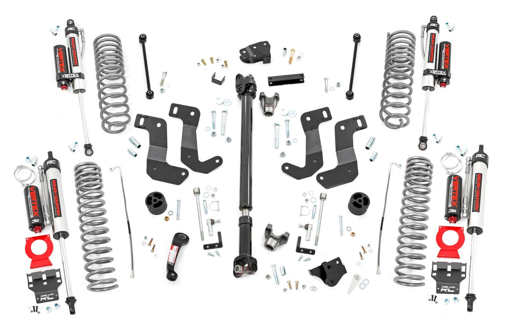 Rough Country Lift Kits 6 Inch Lift Kit Vertex 20-21 Jeep Gladiator JT 4WD Rough Country - Rough Country - 91250