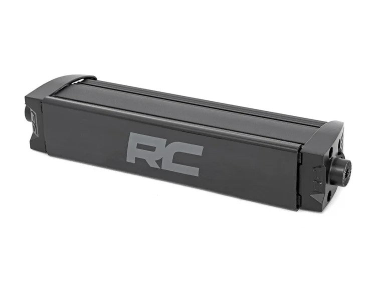 Rough Country LED Light Bars 8 Inch CREE LED Light Bar Single Row, Pair Black Series w/Cool White DRL Rough Country - Rough Country - 70728BLDRL