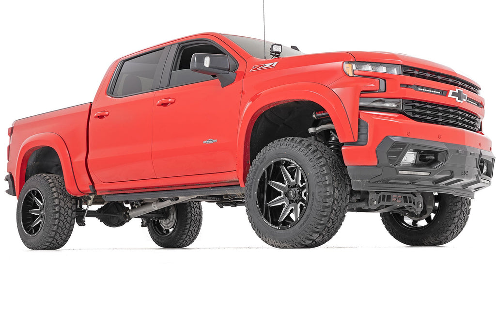 Rough Country Wheels 91 Series Milled One-Piece Gloss Black 20x12 6x5.5 -44mm Rough Country - Rough Country - 91201212M