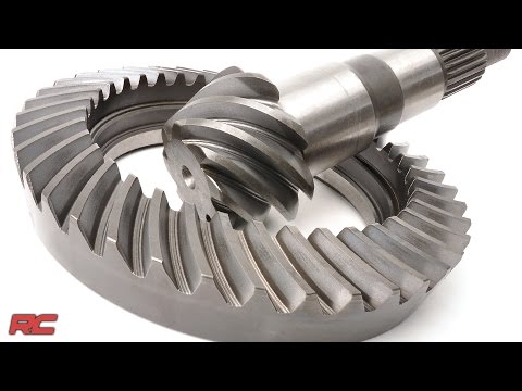 Rough Country Dana Ring & Pinion Dana 44 Ring and Pinion Set 5.13 Ratio Jeep Wrangler JK Front Axle Rough Country - Rough Country - 54451312A