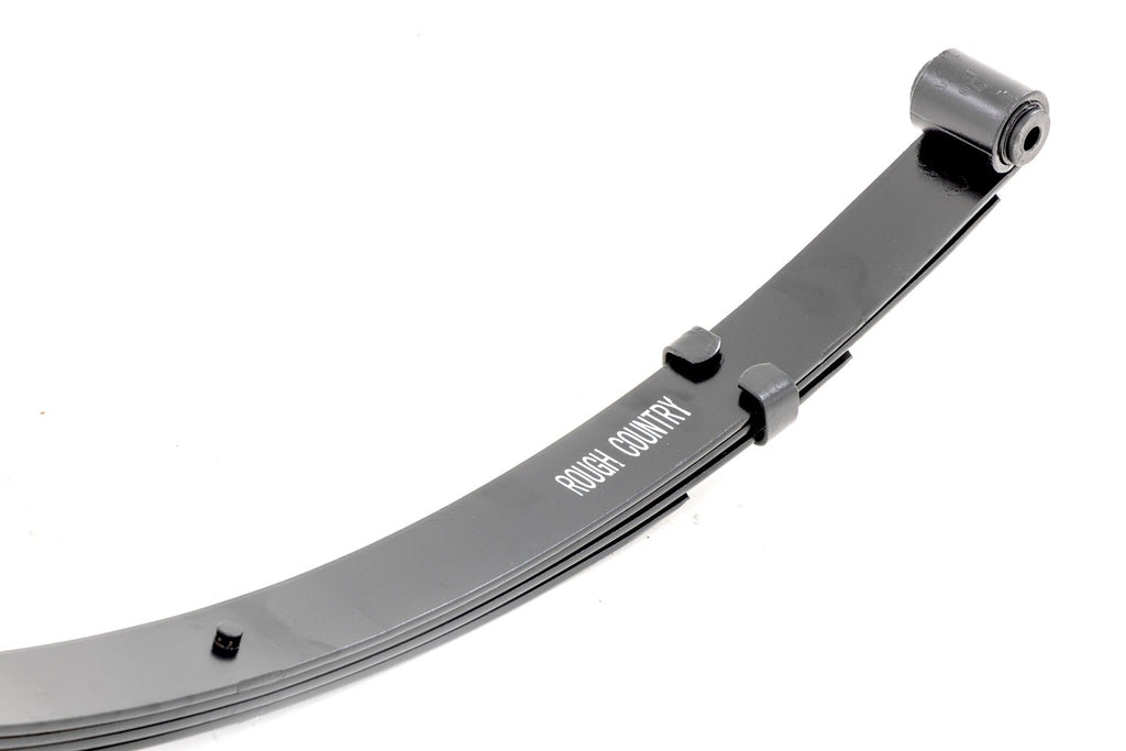 Rough Country Leaf Springs Front Leaf Springs 4 Inch Lift Pair 87-95 Jeep Wrangler YJ 4WD Rough Country - Rough Country - 8010Kit