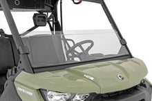 Load image into Gallery viewer, Rough Country Windshield Half Windshield Scratch Resistant 16-22 Can-Am Defender 4WD Rough Country - Rough Country - 98162031A