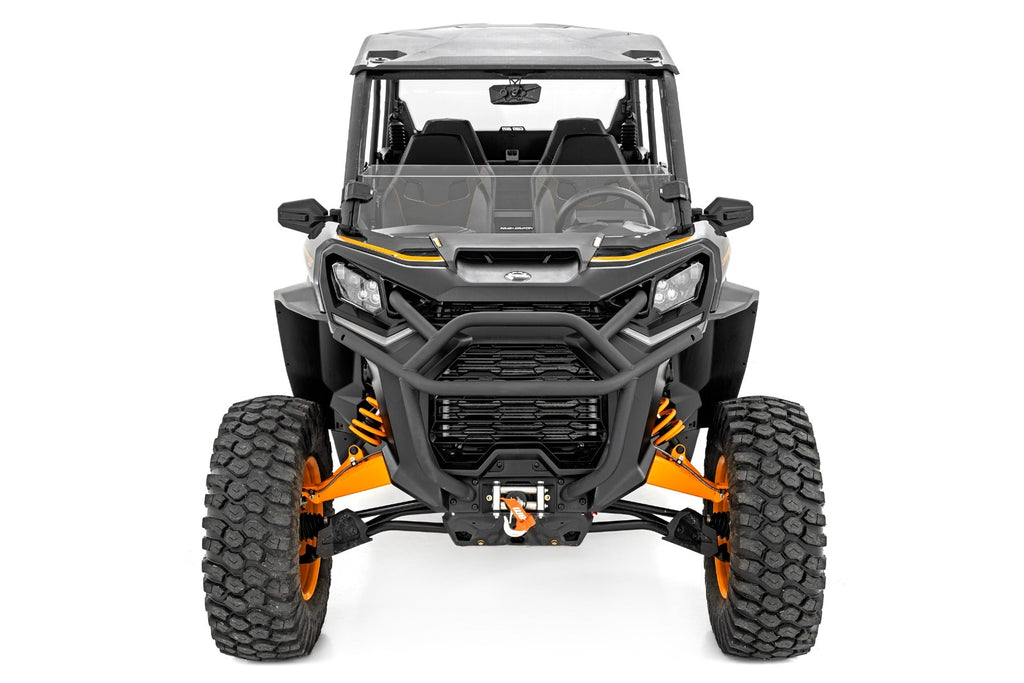 Rough Country Windshield Half Windshield Scratch Resistant Can-Am Commander XT (21-22) Rough Country - Rough Country - 98102231