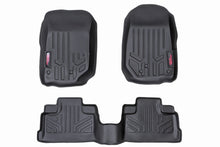 Load image into Gallery viewer, Rough Country Floor Mats/Liners Heavy Duty Floor Mats Front/Rear-07-13 Jeep JK Wrangler Unlimited Rough Country - Rough Country - M-60712