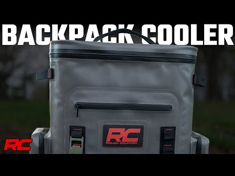 Rough Country Coolers Insulated Backpack Cooler 24 Cans Waterproof Rough Country - Rough Country - 99032