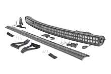 Load image into Gallery viewer, Rough Country LED Light Bars Jeep 50-inch Black Series Curved LED Light Bar Upper Windshield Kit 84-01 Jeep XJ Cherokee Rough Country - Rough Country - 70072