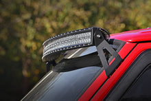 Load image into Gallery viewer, Rough Country LED Light Bars Jeep 50 Inch Curved LED Light Bar Upper Windshield Mounts 84-01 XJ Cherokee Rough Country - Rough Country - 70517