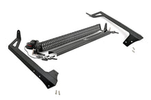 Load image into Gallery viewer, Rough Country LED Light Bars Jeep 50-Inch Straight LED Light Bar Upper Windshield Kit w/ 50 Inch Black Series LED Light 07-18 Wrangler JK Rough Country - Rough Country - 70504BL
