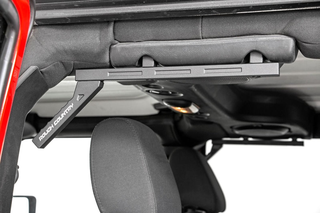 Rough Country Grab Handles Jeep Aluminum Grab Handle Set 07-18 Wrangler JK Rough Country - Rough Country - 6509