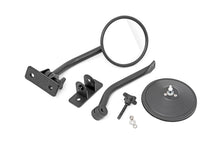 Load image into Gallery viewer, Rough Country Mirrors Jeep Classic Round Folding Mirror 07-18 Wrangler JK Rough Country - Rough Country - 10519