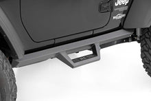 Load image into Gallery viewer, Rough Country Side Steps Jeep Contoured Drop Steps 18-20 Wrangler JL 2 Door Rough Country - Rough Country - 90761