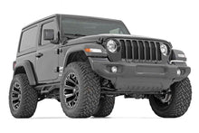 Load image into Gallery viewer, Rough Country Side Steps Jeep Contoured Drop Steps 18-20 Wrangler JL 2 Door Rough Country - Rough Country - 90761