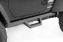 Load image into Gallery viewer, Rough Country Side Steps Jeep Contoured Drop Steps 18-20 Wrangler JL 2 Door Rough Country - Rough Country - 90761