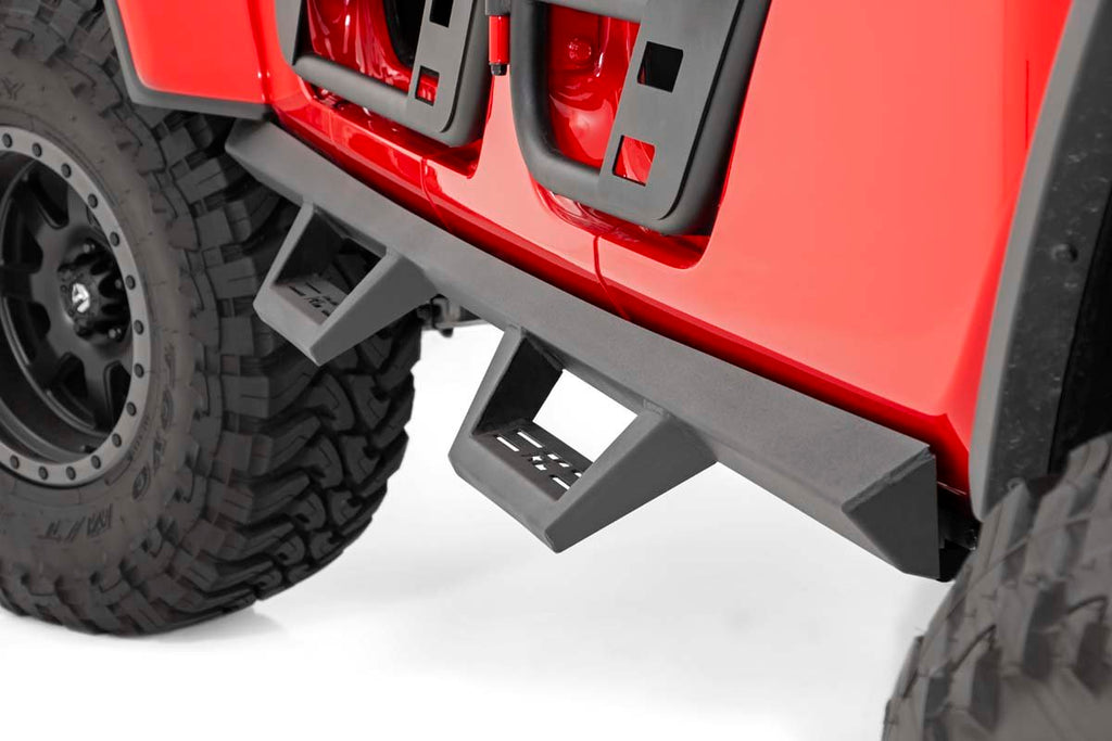 Rough Country Side Steps Jeep Contoured Drop Steps 20 Gladiator JT Rough Country - Rough Country - 90762