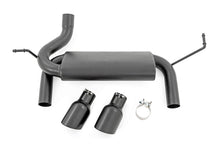 Load image into Gallery viewer, Rough Country Exhaust Jeep Dual Outlet Performance Exhaust - Black 07-18 Wrangler JK Rough Country - Rough Country - 96002A