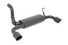 Load image into Gallery viewer, Rough Country Exhaust Jeep Dual Outlet Performance Exhaust - Black 18-20 Wrangler JL/JLU Rough Country - Rough Country - 96003