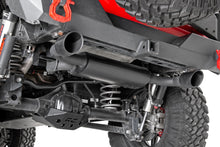 Load image into Gallery viewer, Rough Country Exhaust Jeep Dual Outlet Performance Exhaust - Black 18-20 Wrangler JL/JLU Rough Country - Rough Country - 96003