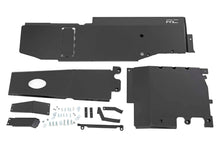 Load image into Gallery viewer, Rough Country Transfer Skid Plate Armor Jeep Engine + Transfer Case + Gas Tank Skid Plate System 18-20 JL Unlimited 3.6L Rough Country - Rough Country - 10608