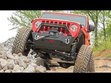 Load image into Gallery viewer, Rough Country Transfer Skid Plate Armor Jeep Engine + Transfer Case + Gas Tank Skid Plate System 18-20 JL Unlimited 3.6L Rough Country - Rough Country - 10608