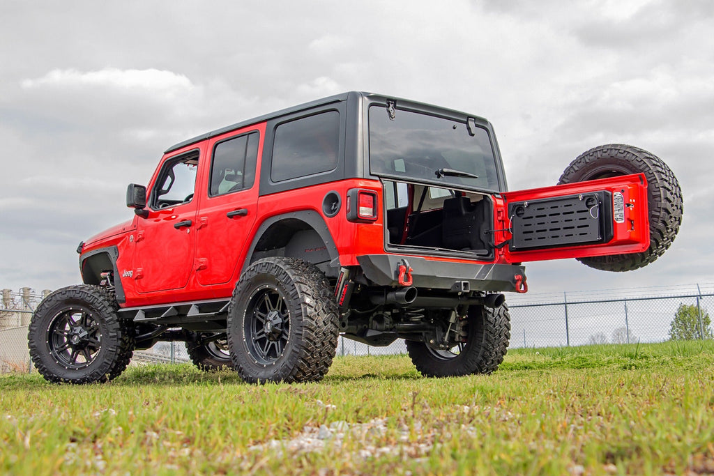 Rough Country Tailgate Table Jeep Folding Tailgate Table 18-20 Wrangler JL / JLU Rough Country - Rough Country - 10625