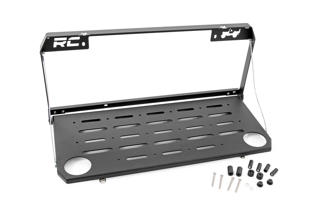 Rough Country Tailgate Table Jeep Folding Tailgate Table 18-20 Wrangler JL / JLU Rough Country - Rough Country - 10625