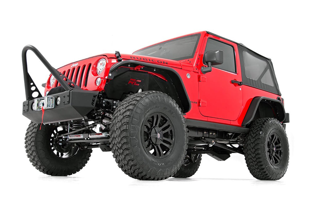 Rough Country Inner Fender Kit Jeep Front Inner Fenders 07-18 Wrangler JK Rough Country - Rough Country - 1195