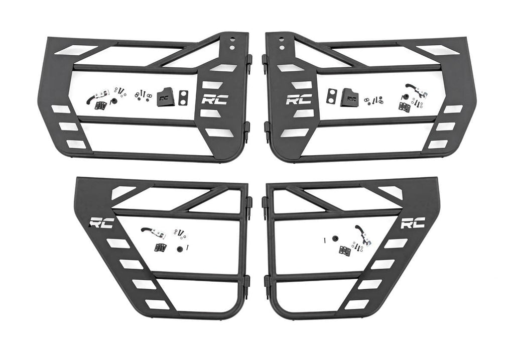 Rough Country Tube Doors Jeep Front & Rear Steel Tube Doors 07-18 Wrangler JK Rough Country - Rough Country - 10588