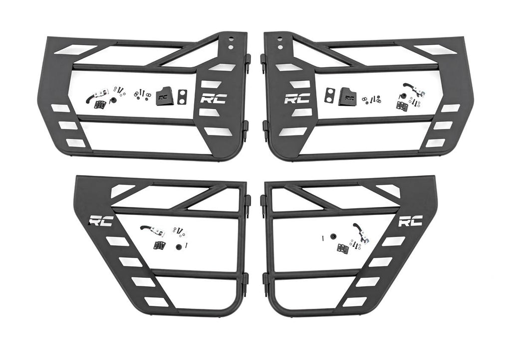 Rough Country Tube Doors Jeep Front & Rear Steel Tube Doors 07-18 Wrangler JK Rough Country - Rough Country - 10588