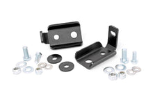 Load image into Gallery viewer, Rough Country Shock Absorber Relocation Bracket Jeep Front Shock Relocation Kit 07-18 Wrangler JK Rough Country - Rough Country - 1020