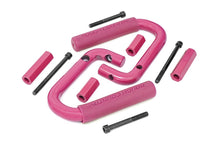 Load image into Gallery viewer, Rough Country Grab Handles Jeep Front Solid Steel Grab Handles 07-18 Wrangler JK Pink Rough Country - Rough Country - 6501PINK