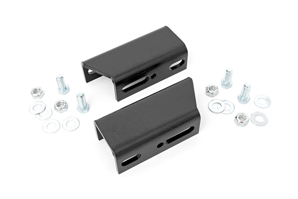 Rough Country Sway Bar Drop Kit Jeep Front Sway Bar Drop Kit 3-4 Inch Lifts 84-01 Cherokee XJ Rough Country - Rough Country - 1073