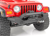 Load image into Gallery viewer, Rough Country Front Bumpers Jeep Full Width Front LED Winch Bumper 87-06 Wrangler YJ/TJ Rough Country - Rough Country - 10595