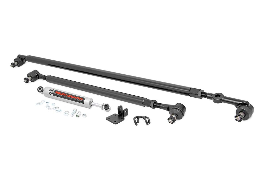 Rough Country HD Steering Jeep HD Steering Upgrade Kit w/Steering Stabilizer TJ, XJ, MJ, ZJ Rough Country - Rough Country - 10613