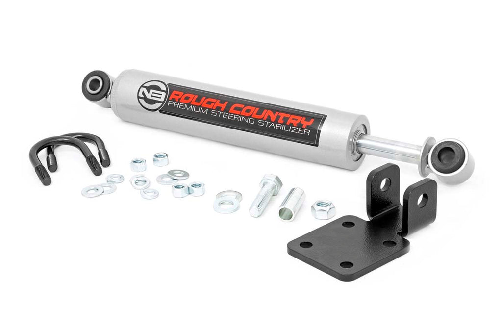 Rough Country HD Steering Jeep HD Steering Upgrade Kit w/Steering Stabilizer TJ, XJ, MJ, ZJ Rough Country - Rough Country - 10613