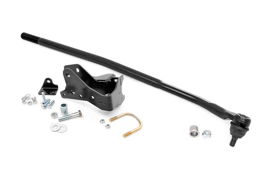Rough Country Steering Drag Link Jeep High Steer Drag Link & Track Bar Bracket Kit 07-18 Wrangler JK Rough Country - Rough Country - 10601