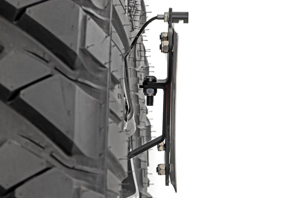 Rough Country License Plate Bracket Jeep License Plate Adapter 07-18 Wrangler JK / JK Unlimited Rough Country - Rough Country - 10541