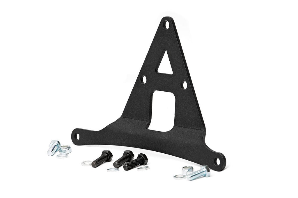 Rough Country License Plate Bracket Jeep License Plate Adapter 97-06 Wrangler TJ Rough Country - Rough Country - 10510