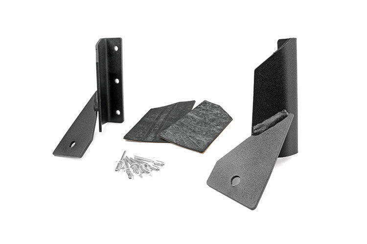 Rough Country Mounting Brackets(Lighting) Jeep Lower Windshield Light Mounts 84-01 XJ Cherokee Rough Country - Rough Country - 70525