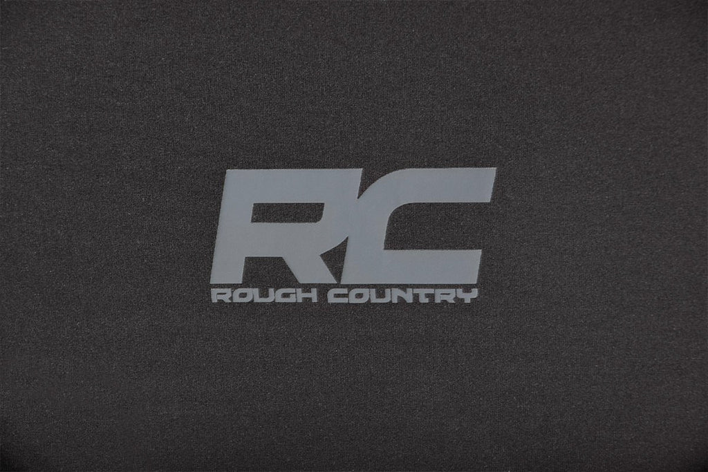Rough Country Seat Cover Jeep Neoprene Front Seat Cover Black 13-18 Wrangler JK Unlimited Rough Country - Rough Country - 91004F