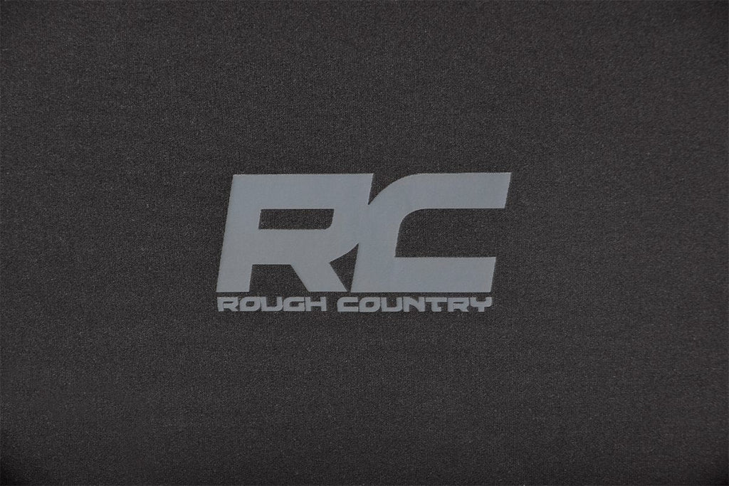 Rough Country Seat Cover Jeep Neoprene Seat Cover Set Black 07-10 Wrangler JK 2 Door Rough Country - Rough Country - 91005