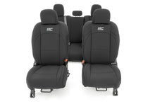 Load image into Gallery viewer, Rough Country Seat Cover Jeep Neoprene Seat Cover Set Black (2020 Gladiator JT) Rough Country - Rough Country - 91034