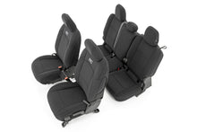 Load image into Gallery viewer, Rough Country Seat Cover Jeep Neoprene Seat Cover Set Black (2020 Gladiator JT) Rough Country - Rough Country - 91034